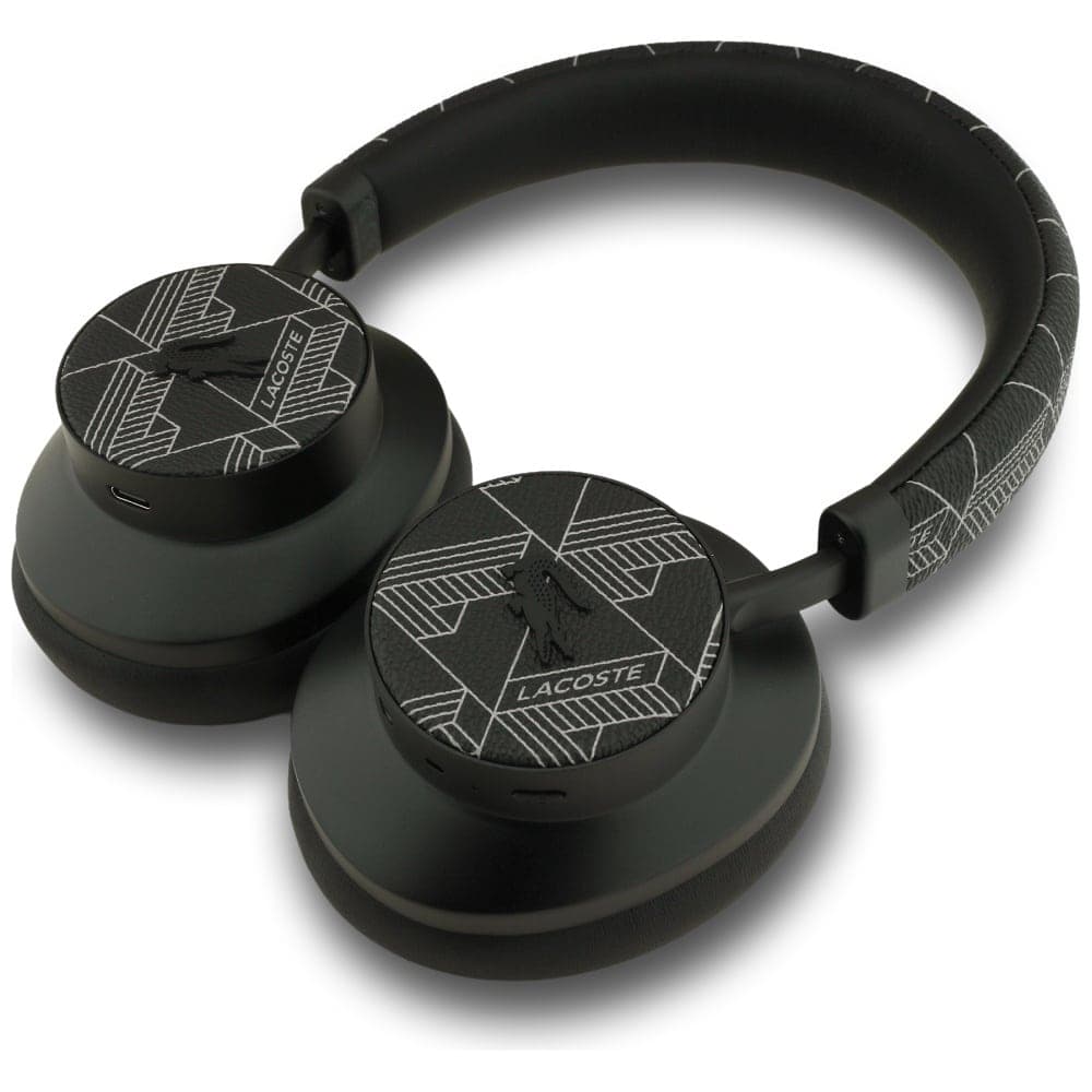 Ακουστικά Bluetooth Lacoste The Blend ANC, μαύρα 4
