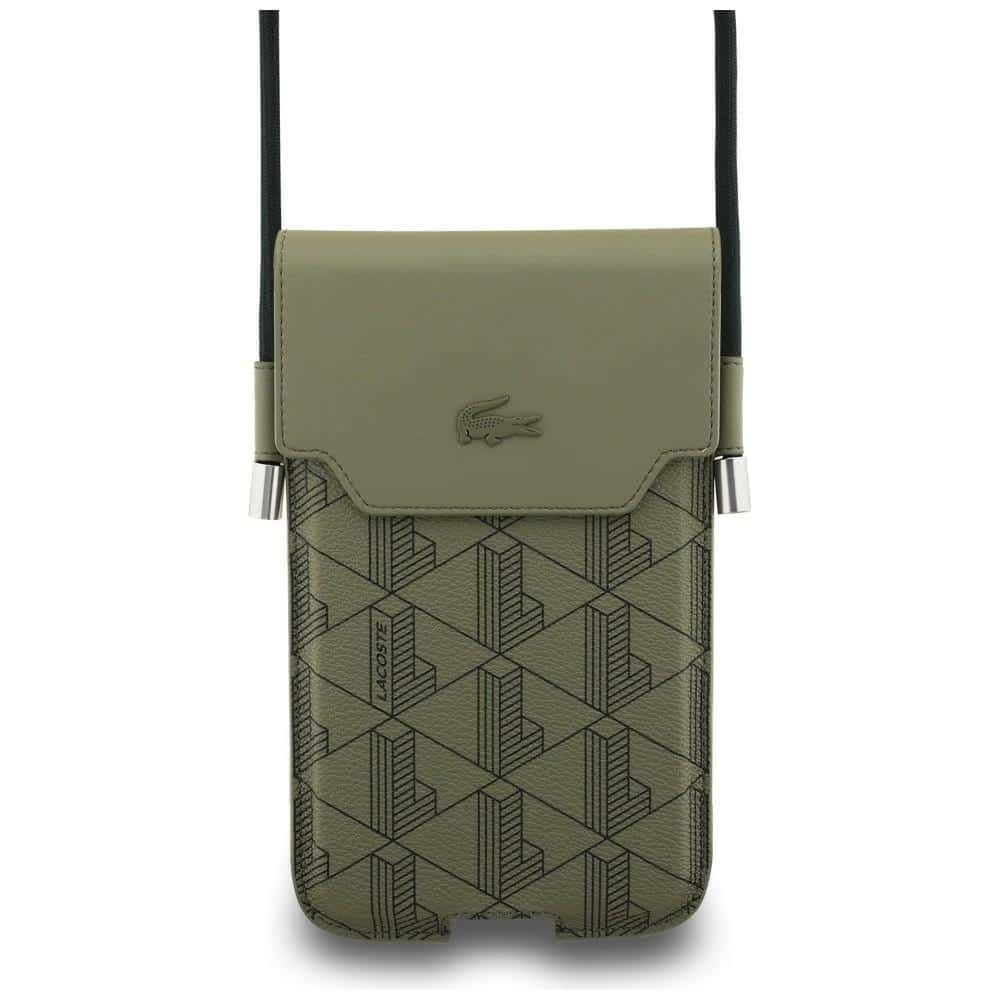 Τσάντα Lacoste Universal Sleeve Crossbody The Blend XL πράσινο