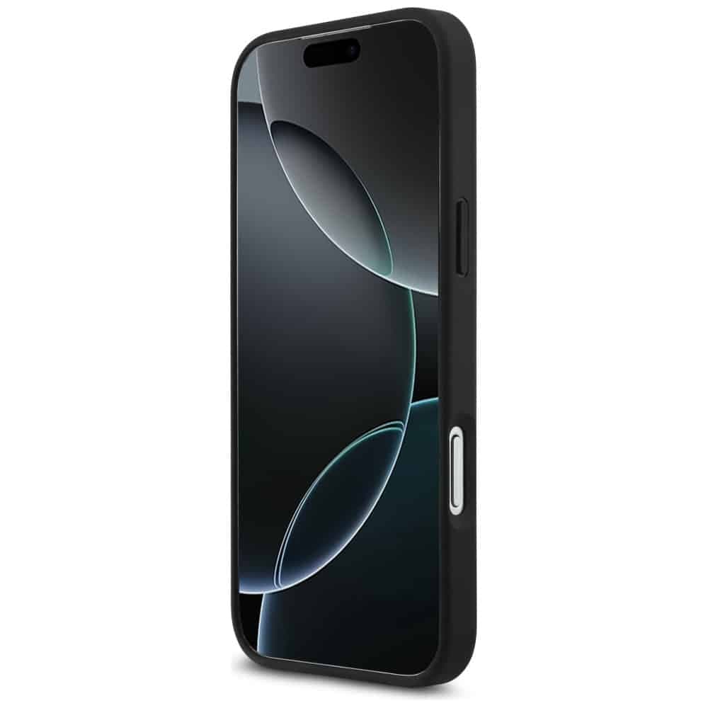 Σετ θήκης + πορτοφολιού Lacoste Petit Pique MagSafe για iPhone 17 Pro Max μαύρη 4