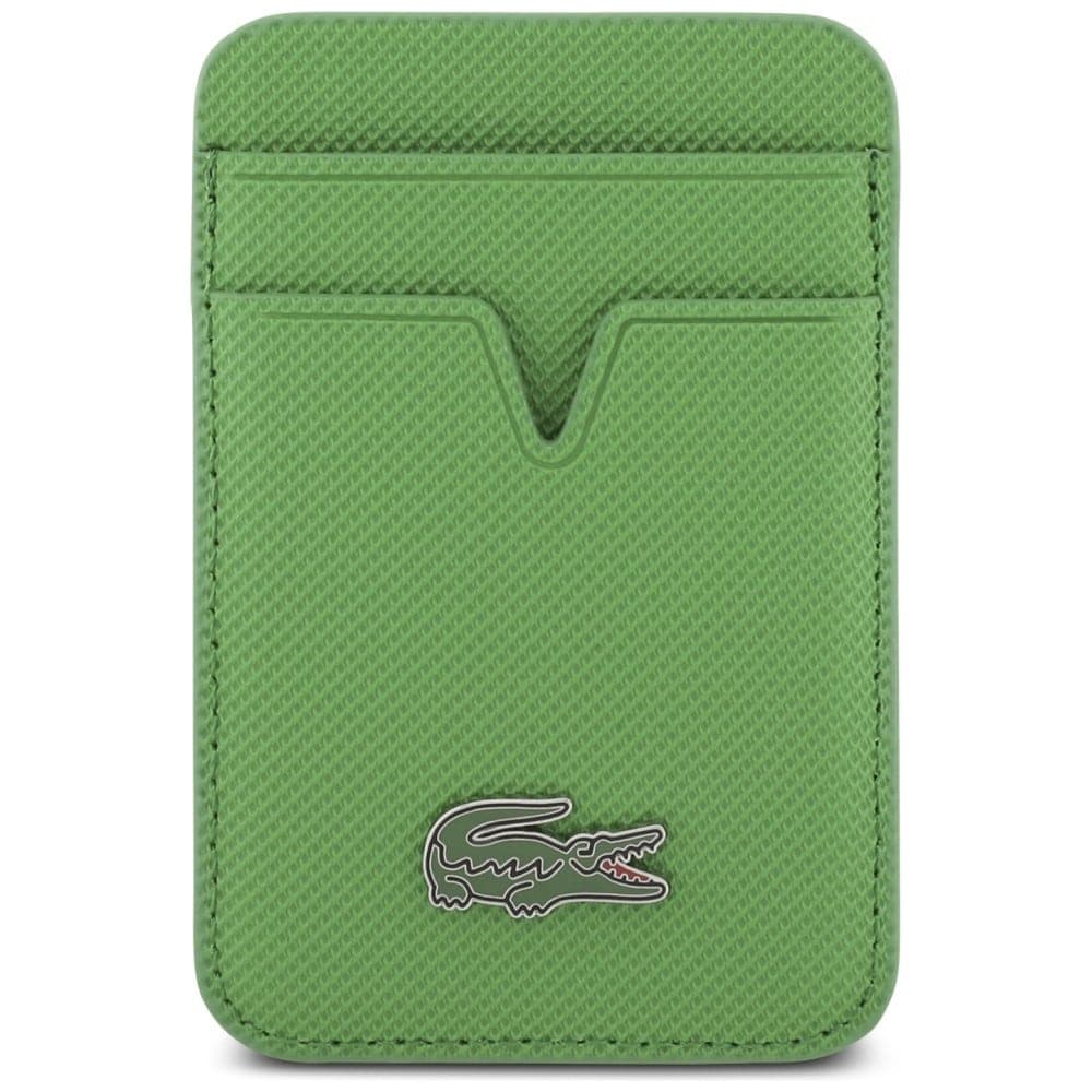 Πορτοφόλι καρτών Lacoste Petit Pique MagSafe πράσινο 2