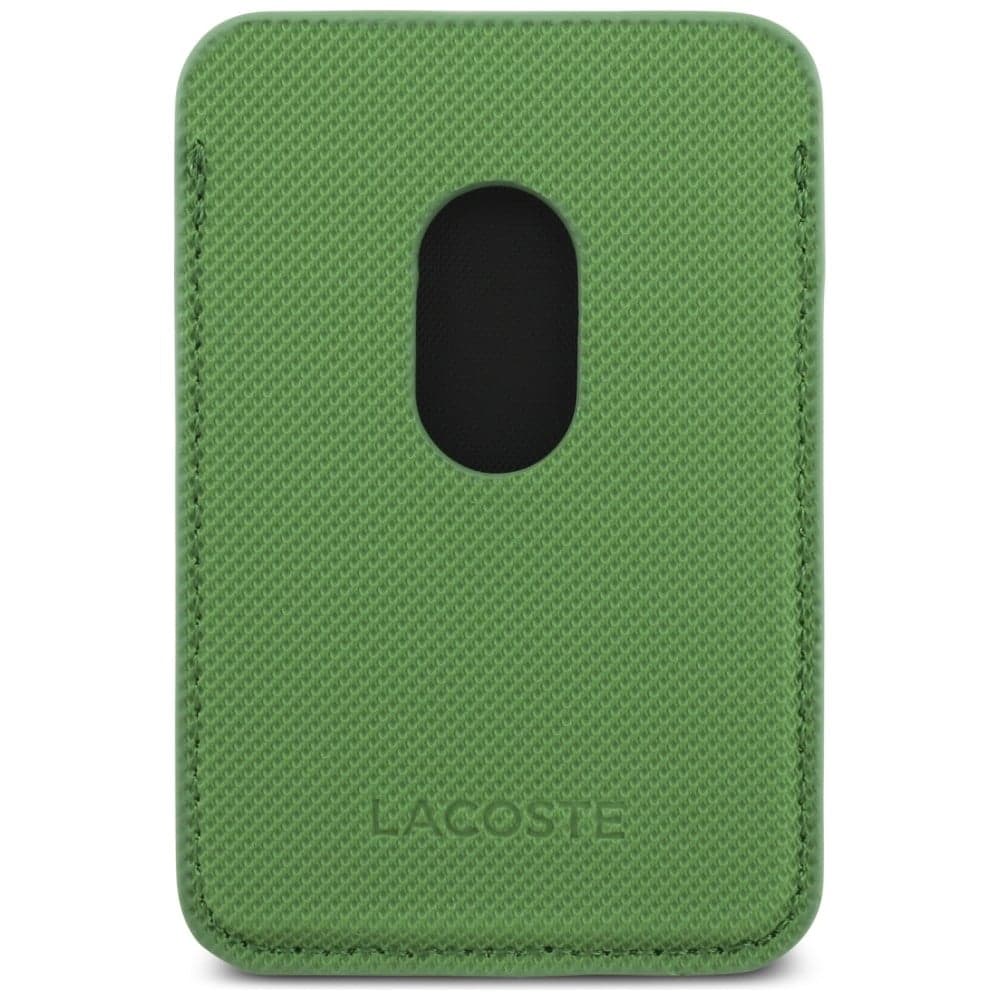 Πορτοφόλι καρτών Lacoste Petit Pique MagSafe πράσινο 4