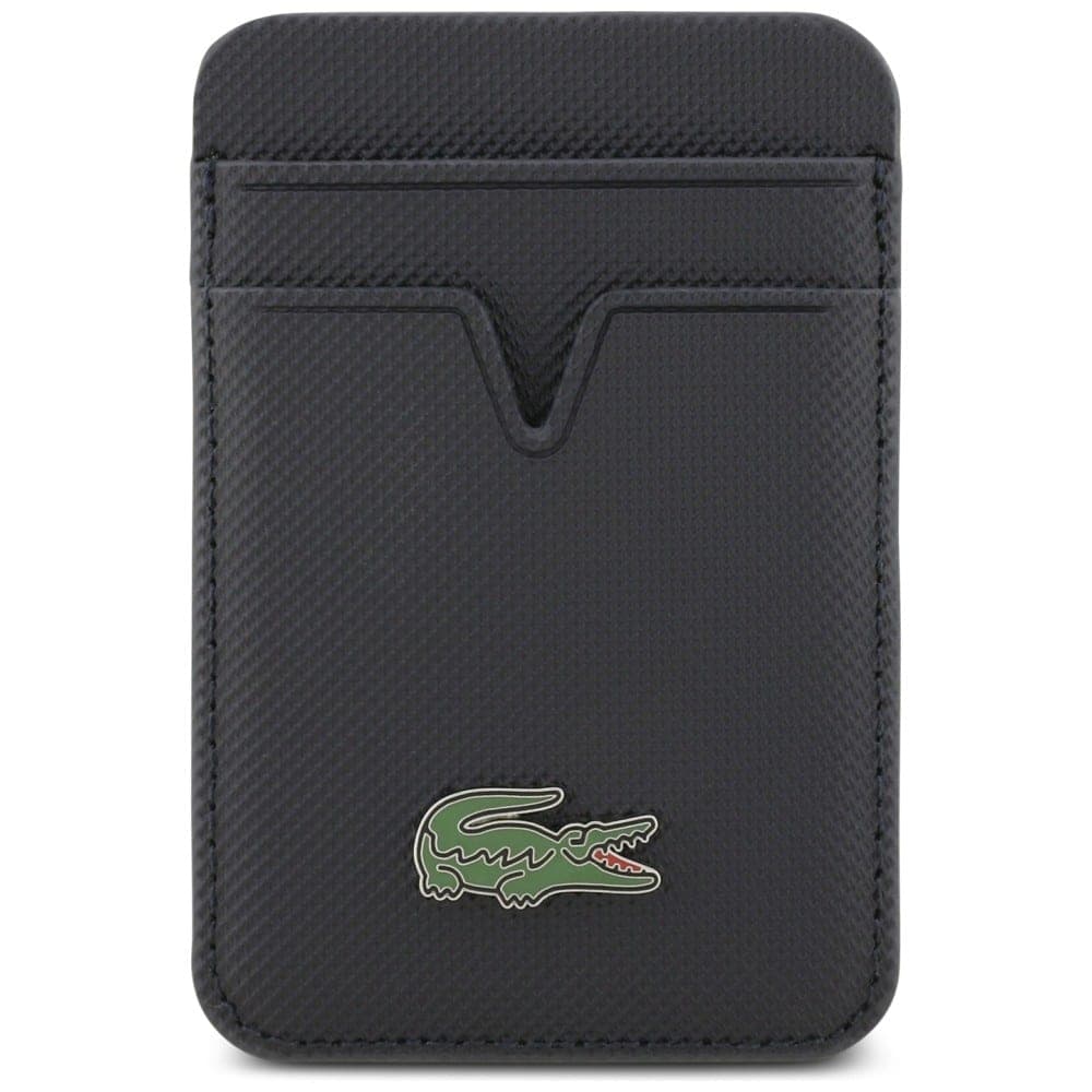 Μικρό πορτοφόλι MagSafe με πινέζα Lacoste μπλε σκούρο 2