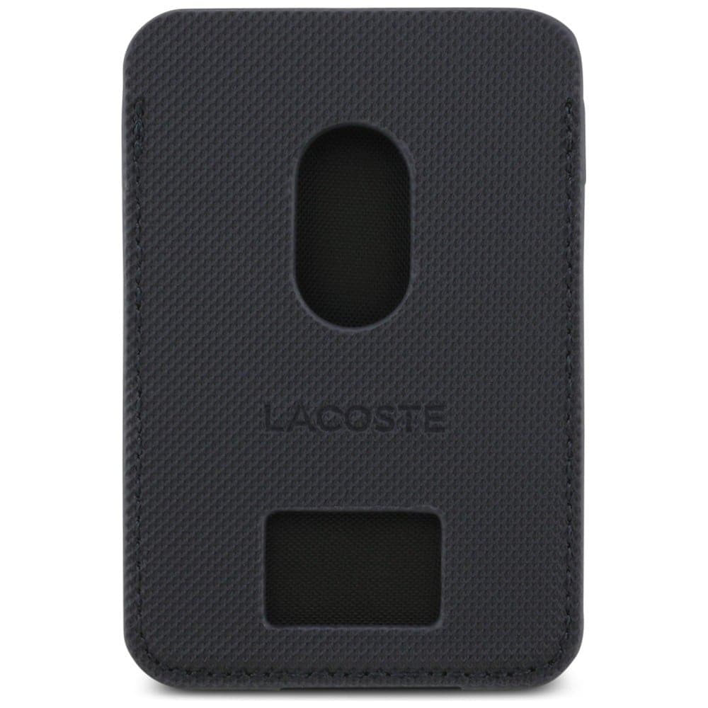 Μικρό πορτοφόλι MagSafe με πινέζα Lacoste μπλε σκούρο 3