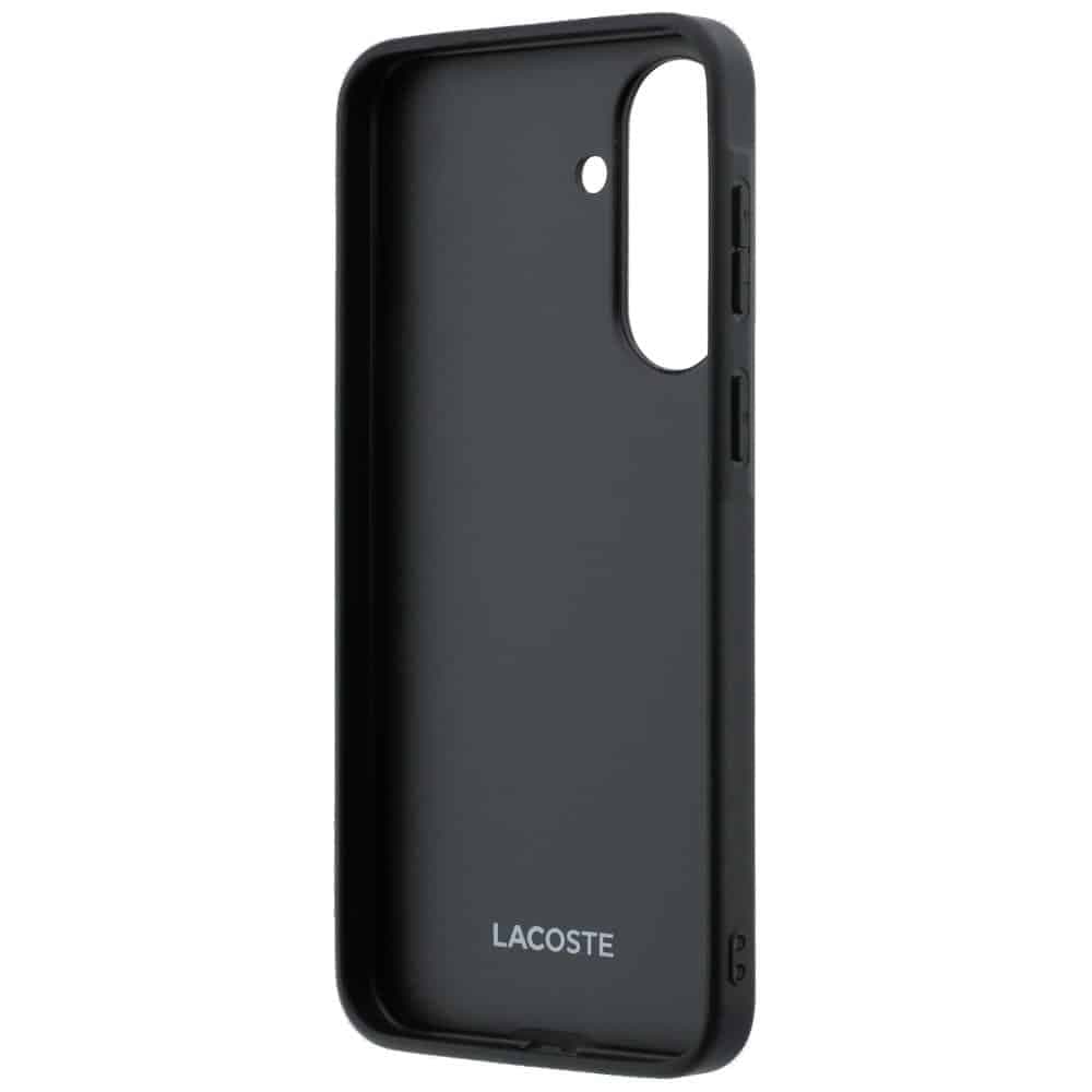 Lacoste Iconic Petit Pique Woven Logo - θήκη για Samsung Galaxy A37 - Μαύρο 7