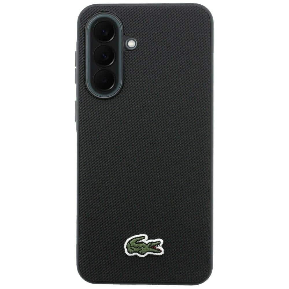 Lacoste Iconic Petit Pique Woven Logo - θήκη για Samsung Galaxy A57 - Μαύρο 2