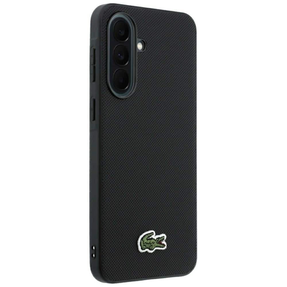 Lacoste Iconic Petit Pique Woven Logo - θήκη για Samsung Galaxy A57 - Μαύρο 4