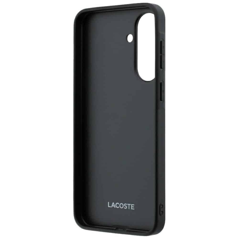 Lacoste Iconic Petit Pique Woven Logo - θήκη για Samsung Galaxy A57 - Μαύρο 7
