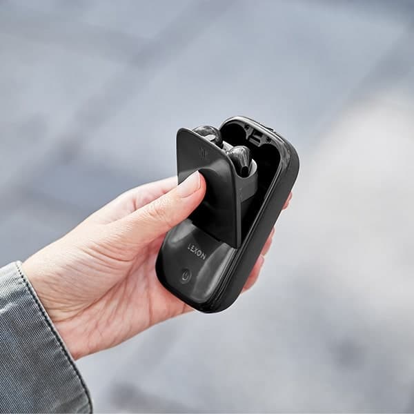 Ασύρματα ακουστικά Lexon Speakerbuds με ηχείο Bluetooth, μαύρο LA127N 12