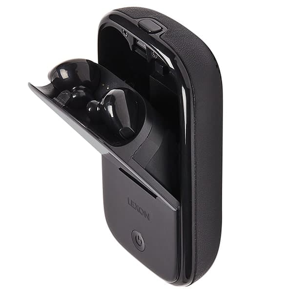 Ασύρματα ακουστικά Lexon Speakerbuds με ηχείο Bluetooth, μαύρο LA127N 4