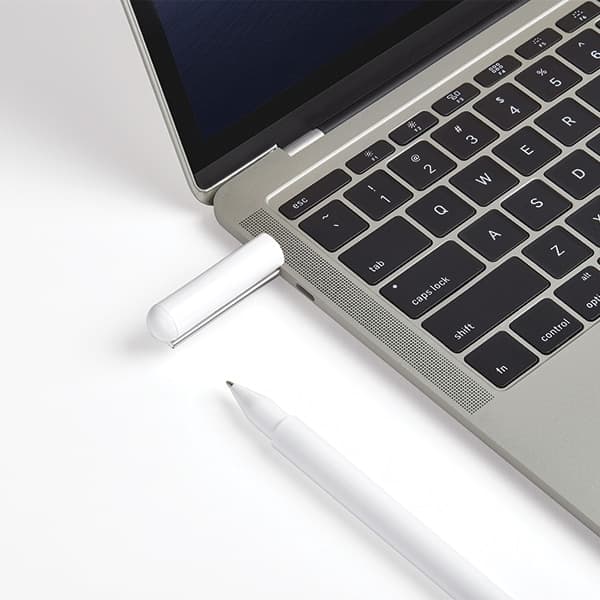 Στυλό Lexon C-Pen με μονάδα flash USB-C 32GB λευκό LS101WG 5