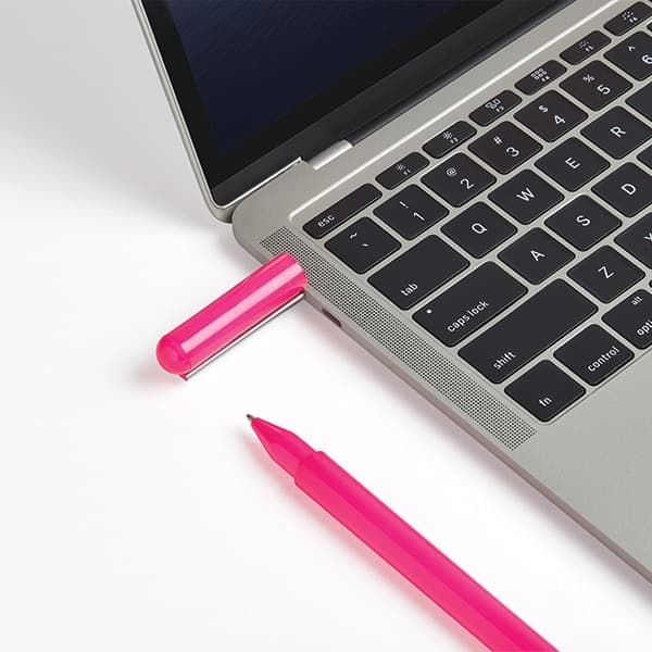 Στυλό Lexon C-Pen με μονάδα flash USB-C 32GB ροζ LS101PF 5