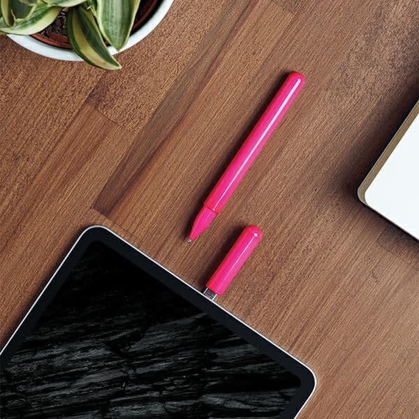 Στυλό Lexon C-Pen με μονάδα flash USB-C 32GB ροζ LS101PF 8