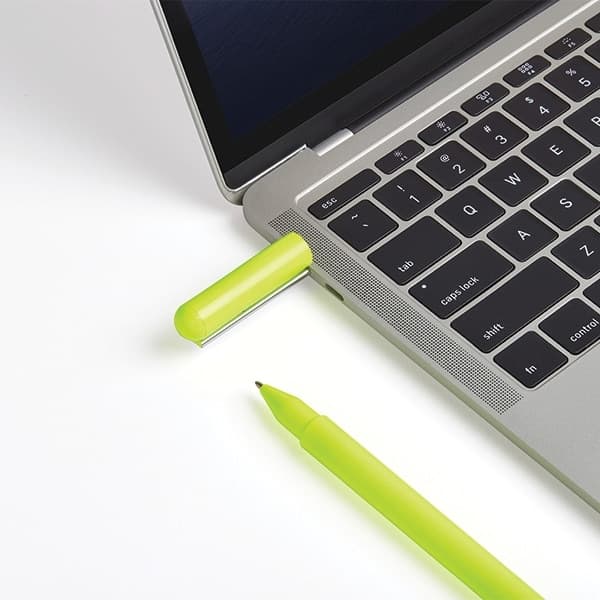 Στυλό Lexon C-Pen με μονάδα flash USB-C 32GB, κίτρινο LS101YF 5