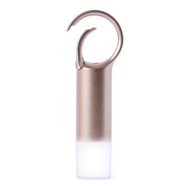 Μπρελόκ Lexon Nomaday Flash LED χρυσό LL137D 2
