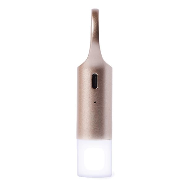 Μπρελόκ Lexon Nomaday Flash LED χρυσό LL137D 4