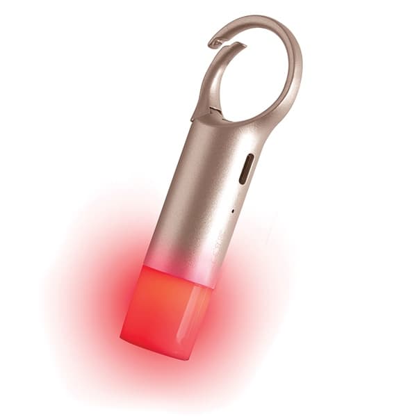 Μπρελόκ Lexon Nomaday Flash LED χρυσό LL137D 8