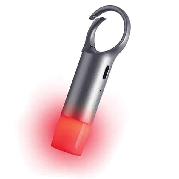 Μπρελόκ Lexon Nomaday Flash LED γκρι/όπλο LL137X 7
