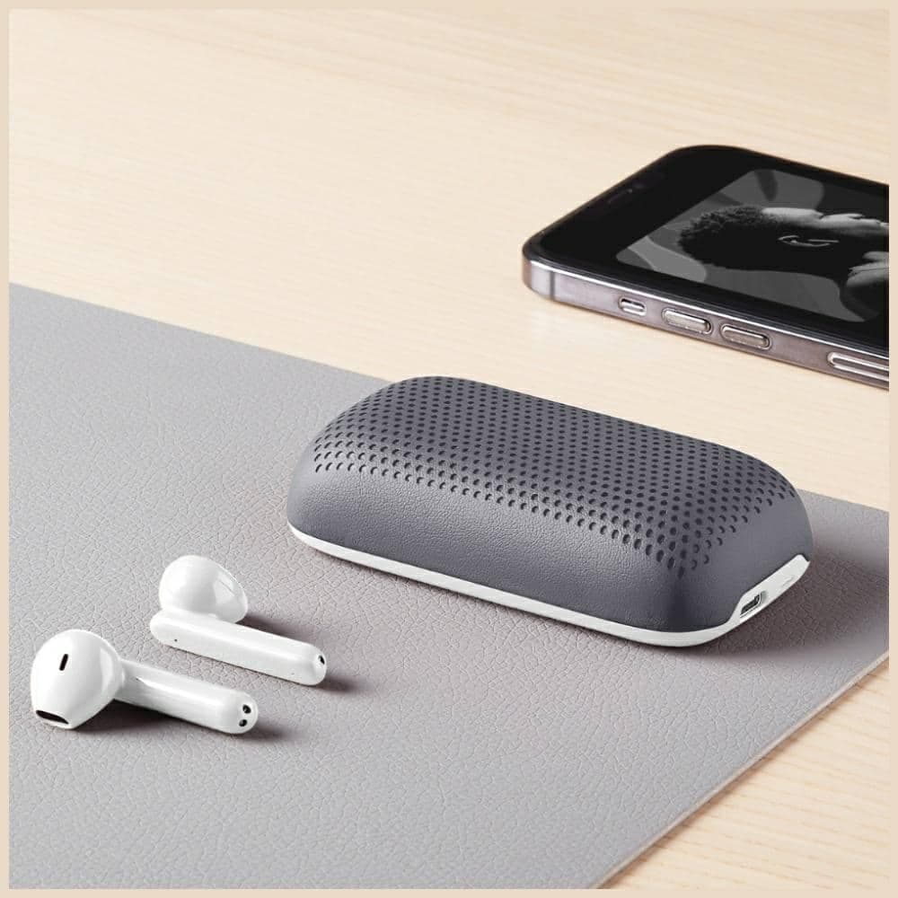 Ασύρματα ακουστικά Lexon Speakerbuds με ηχείο Bluetooth γκρι LA127G 12