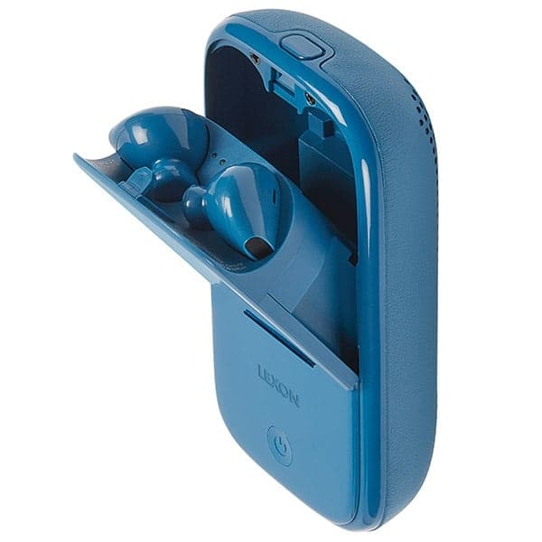 Ασύρματα ακουστικά Lexon Speakerbuds με ηχείο Bluetooth μπλε LA127B 9