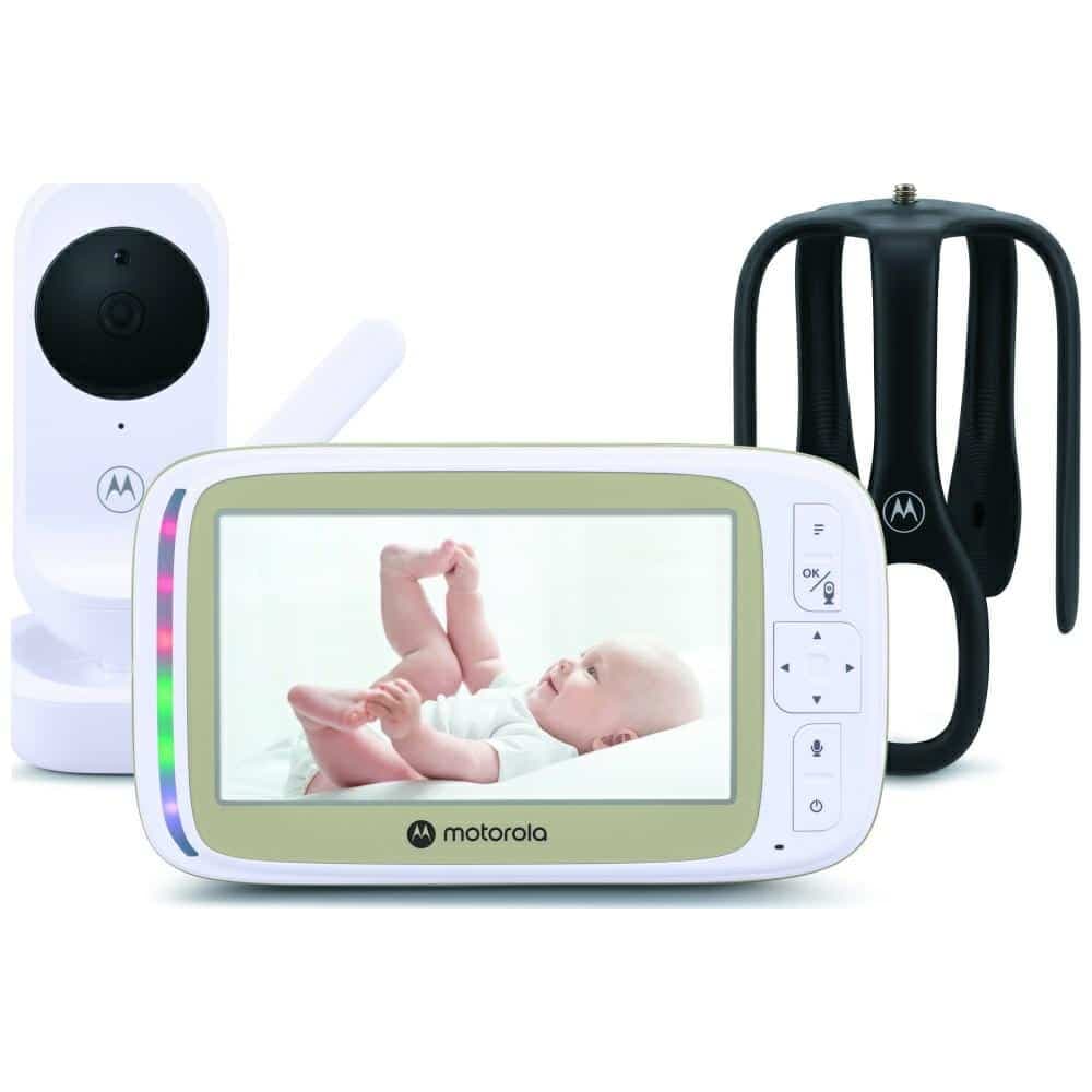 Ηλεκτρονική νταντά Motorola VM45 Connect οθόνη βίντεο stargrip 5" λευκή 2