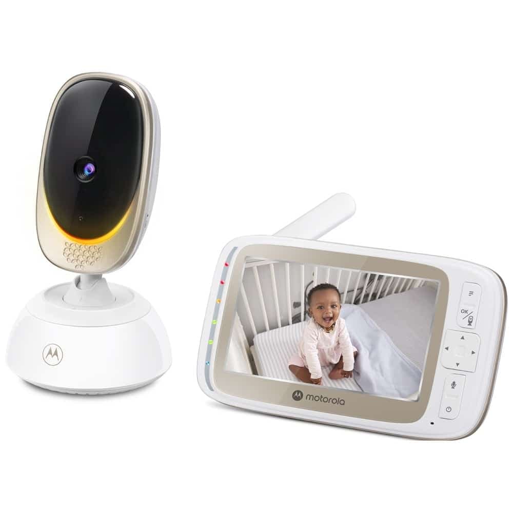 Ηλεκτρονική νταντά Motorola VM85 Connect οθόνη 5" Wi-Fi λευκό 2