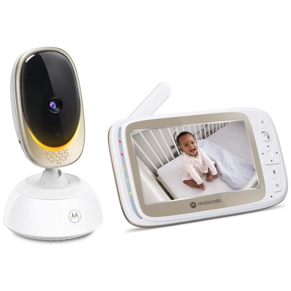 Ηλεκτρονική νταντά Motorola VM85 Connect οθόνη 5" Wi-Fi λευκό 3