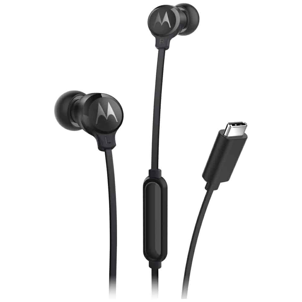 Ακουστικά μέσα στο αυτί Motorola Earbuds 3C-S USB-C μαύρο