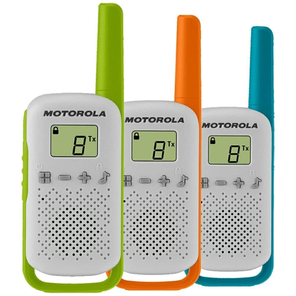 Σετ ασύρματων ακουστικών Motorola T42 3 τεμάχια πολύχρωμα 2