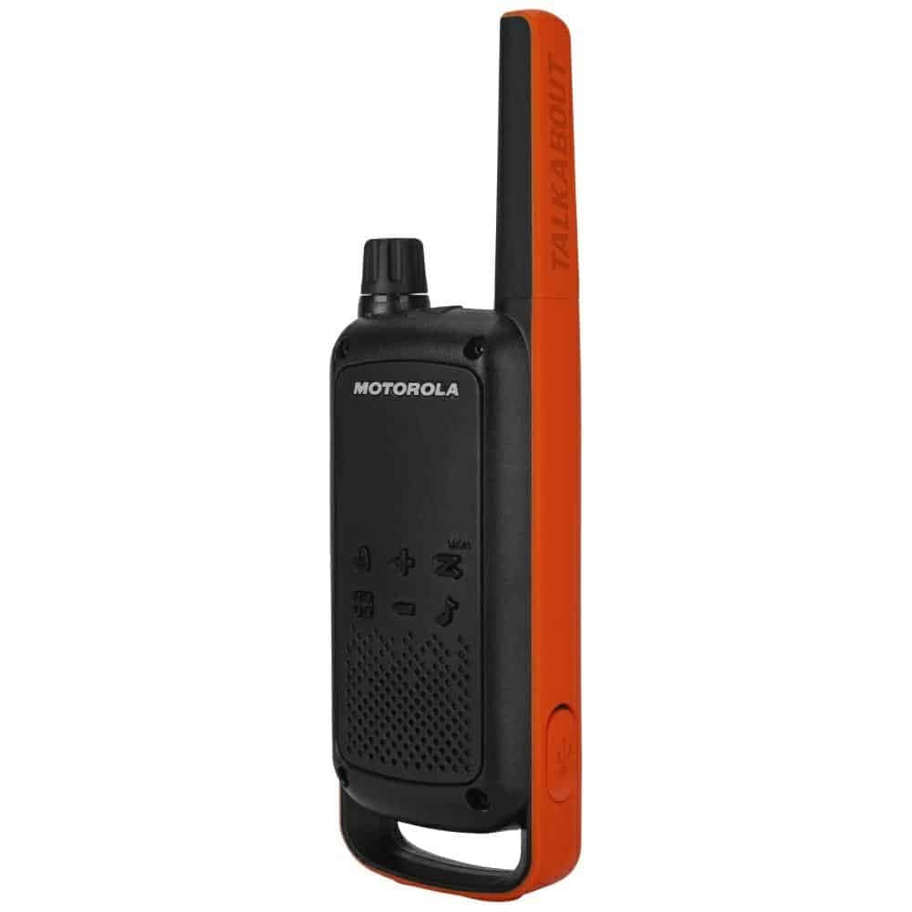 Σετ ασύρματων ακουστικών Motorola Talkabout T82 2 τεμάχια μαύρο 6