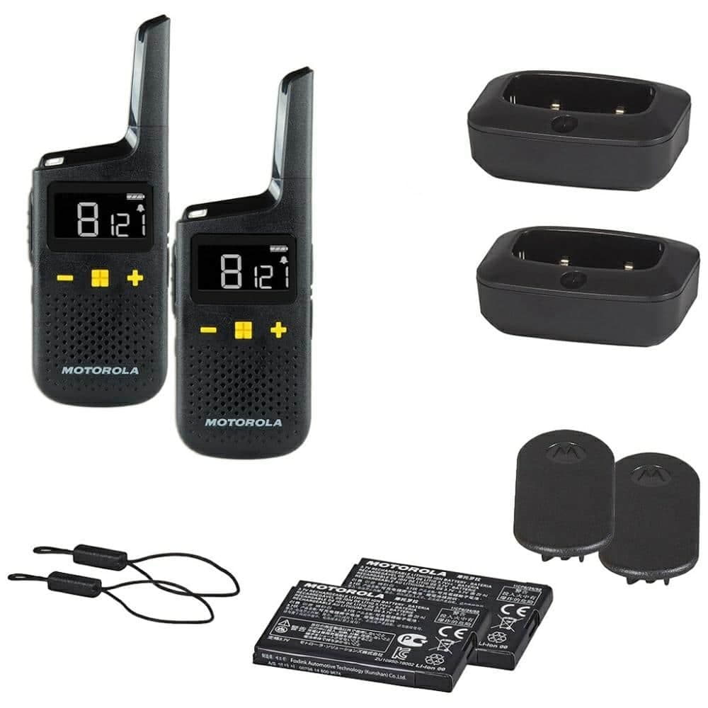 Σετ ασύρματων ακουστικών Motorola XT185 2 τεμάχια μαύρο 9