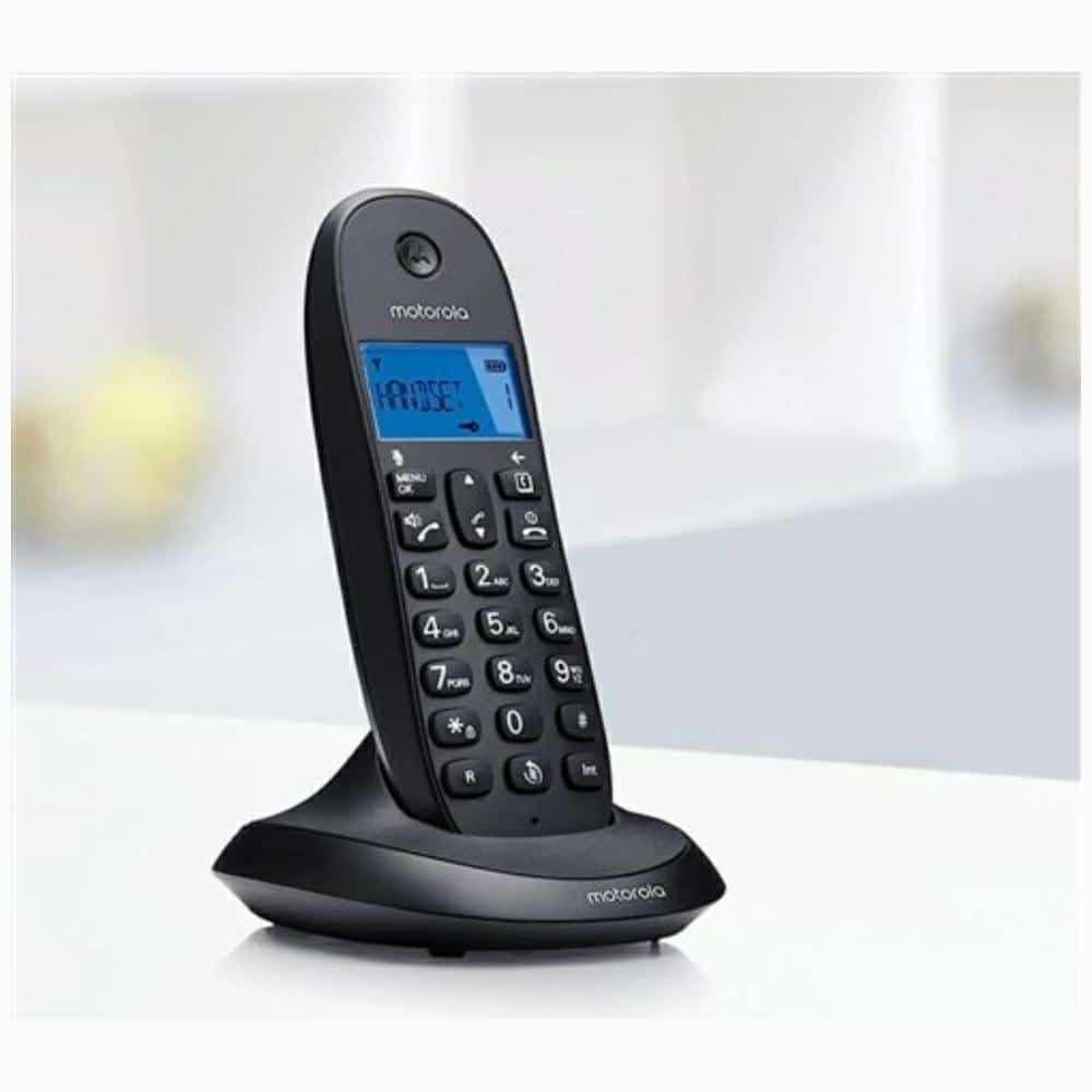 Ασύρματο σταθερό τηλέφωνο Motorola C1001CB+ μαύρο 5