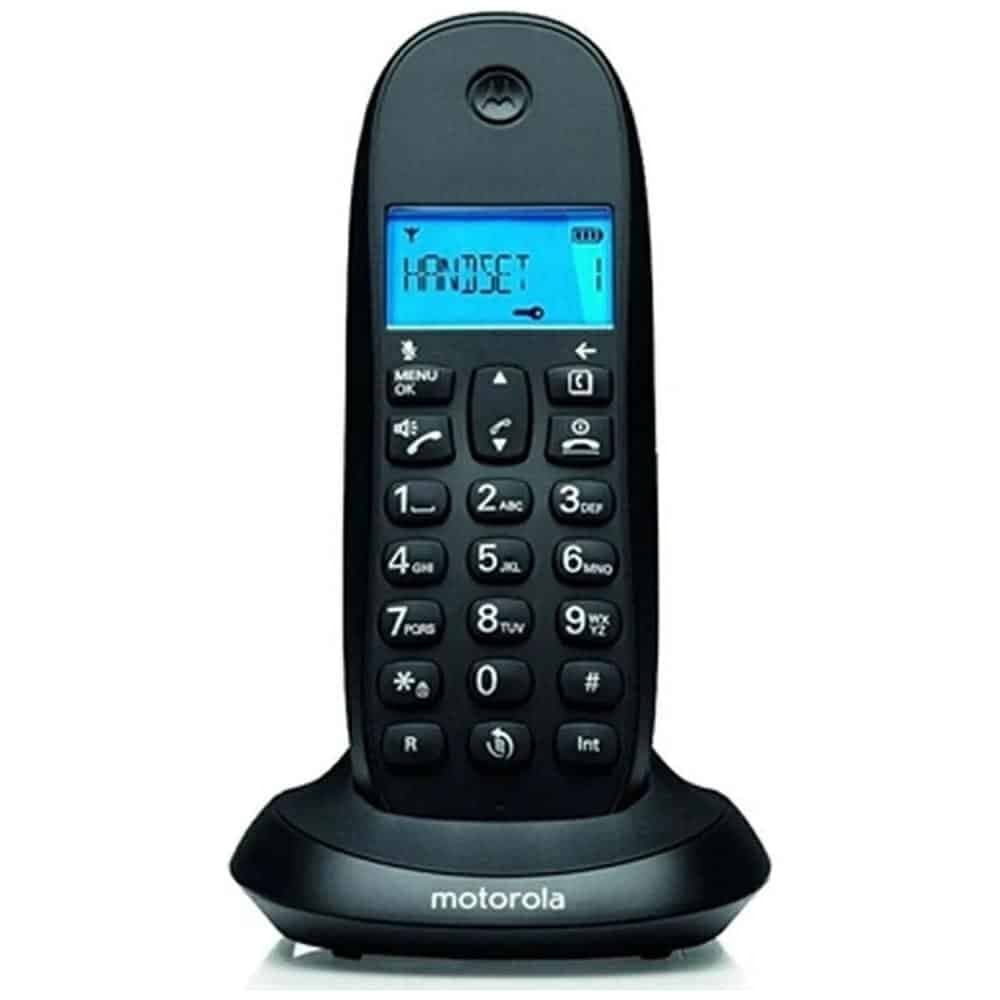 Ασύρματο σταθερό τηλέφωνο Motorola C1001CB+ μαύρο