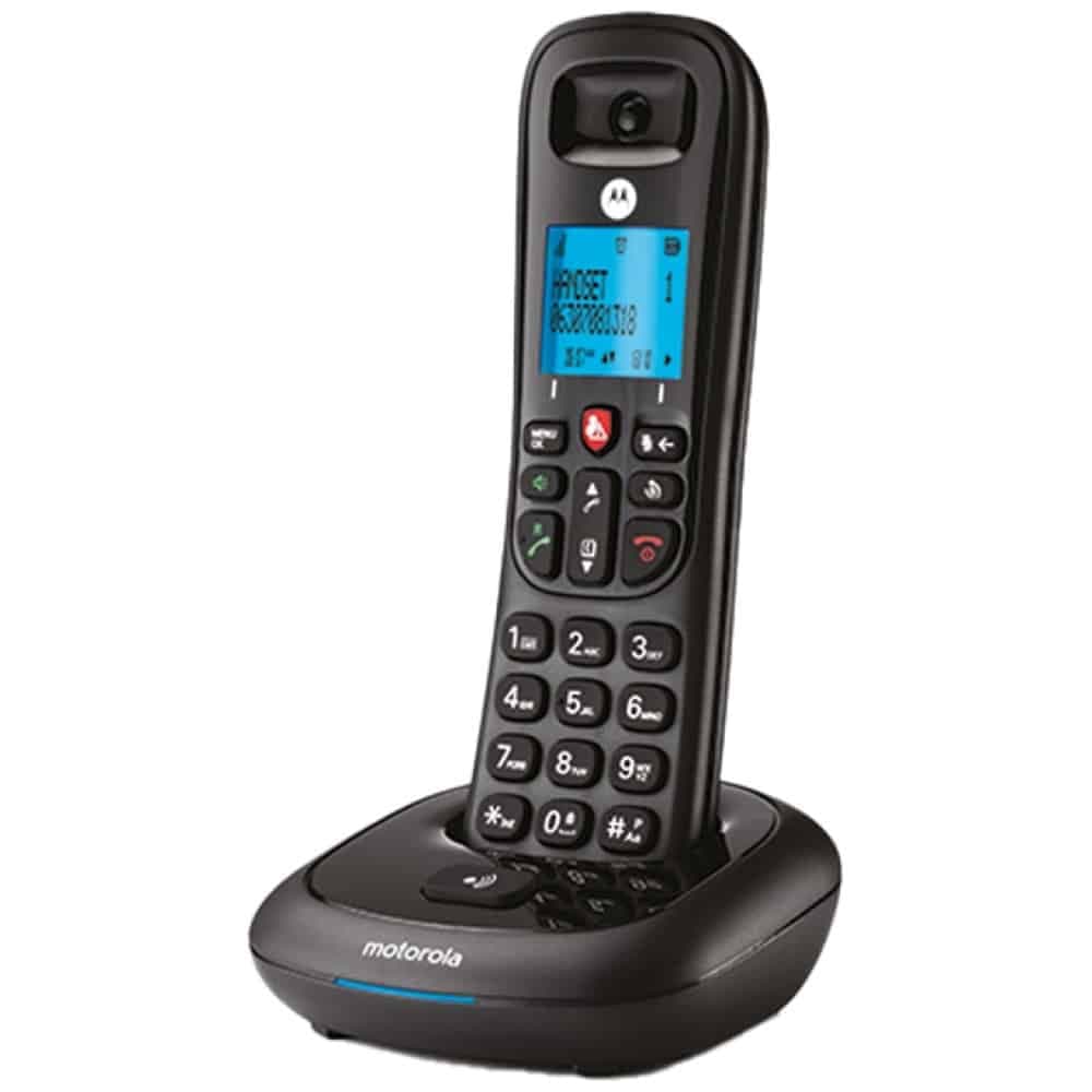 Ασύρματο σταθερό τηλέφωνο Motorola CD4001 μαύρο 2