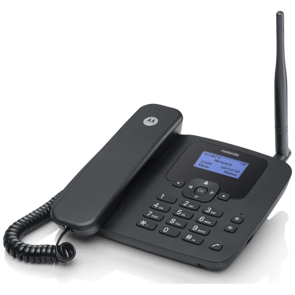 Σταθερό τηλέφωνο Motorola FW410L μαύρο 3