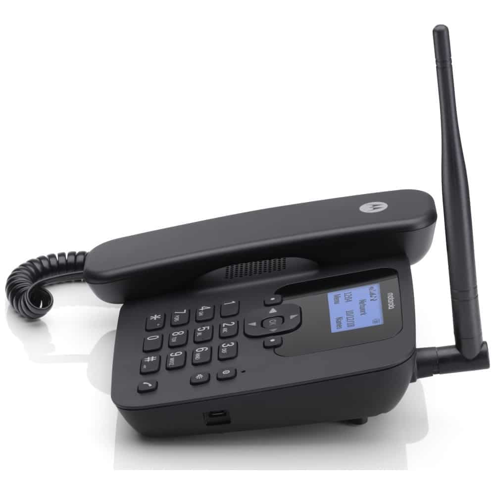 Σταθερό τηλέφωνο Motorola FW410L μαύρο 4