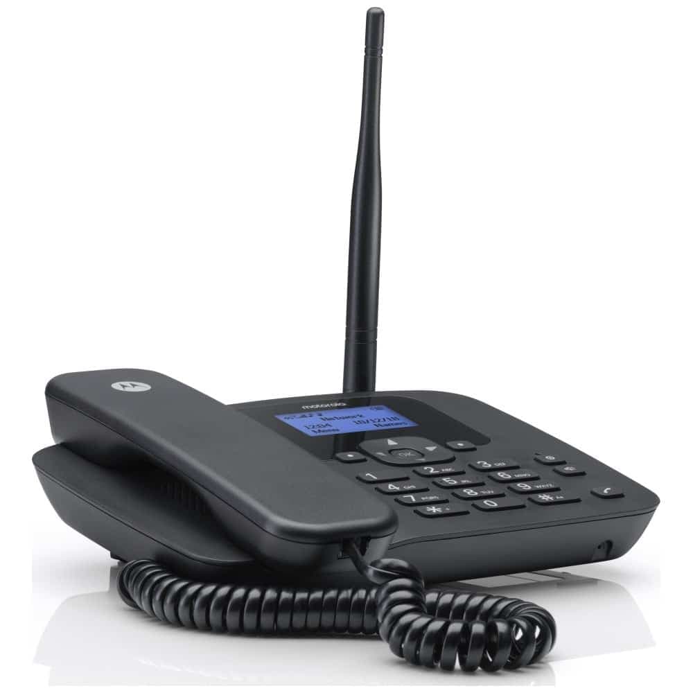 Σταθερό τηλέφωνο Motorola FW410L μαύρο 5