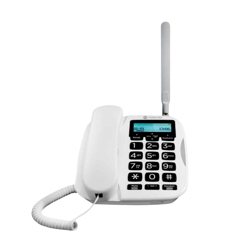 Σταθερό τηλέφωνο Motorola FW500L 4G λευκό 6