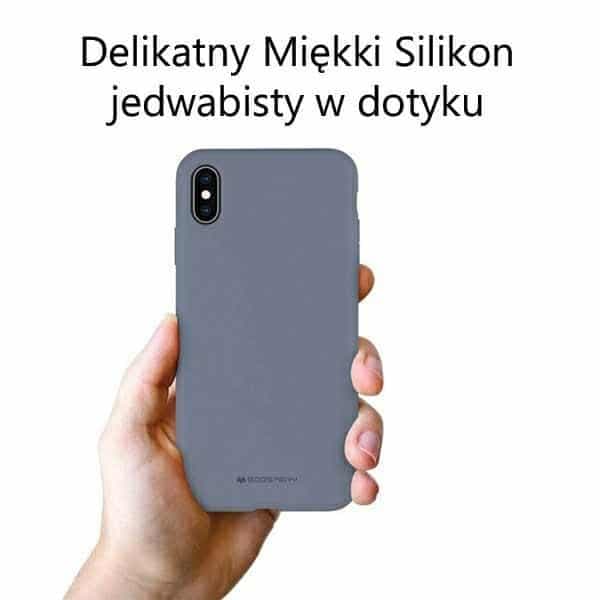 Mercury Goospery Silicone - θήκη για Samsung Galaxy A20s - Γκρι 3