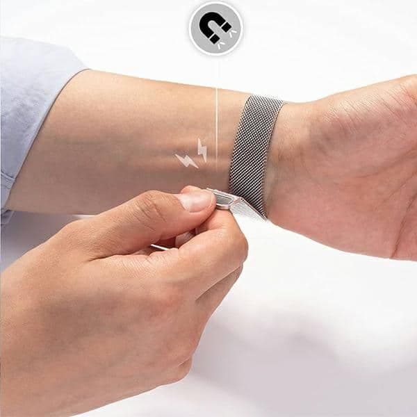 Λουράκι Mercury Mesh για Apple Watch 42/44/45 mm ασημί 5