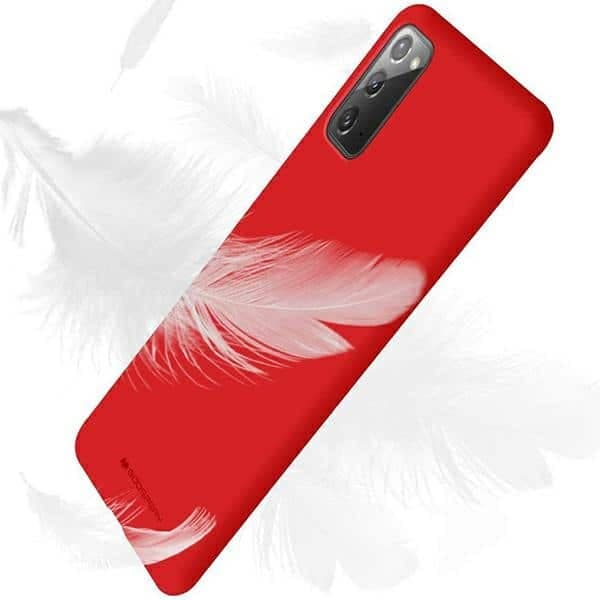 Mercury Soft - θήκη για Samsung Galaxy M33 - Κόκκινο 3
