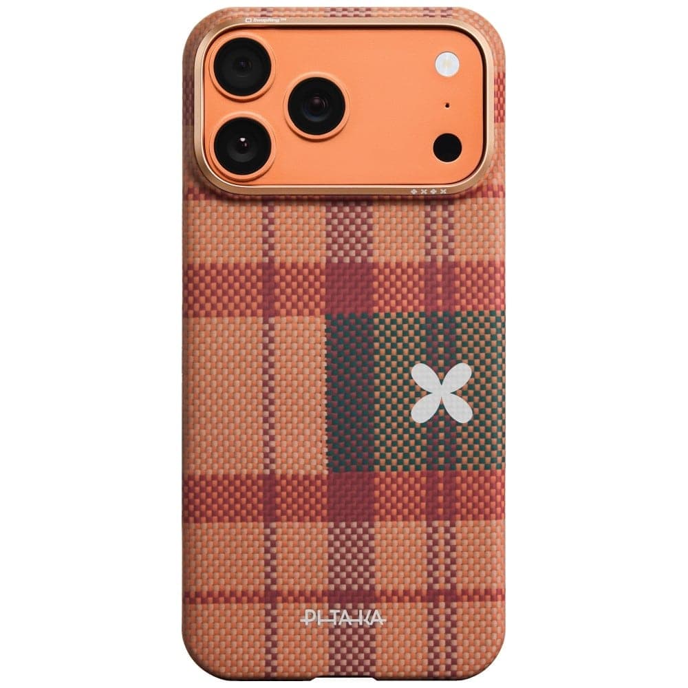 PITAKA PITAKA × MÜNN Flora in Grid - θήκη για Apple iPhone 17 Pro Max - Πολύχρωμο