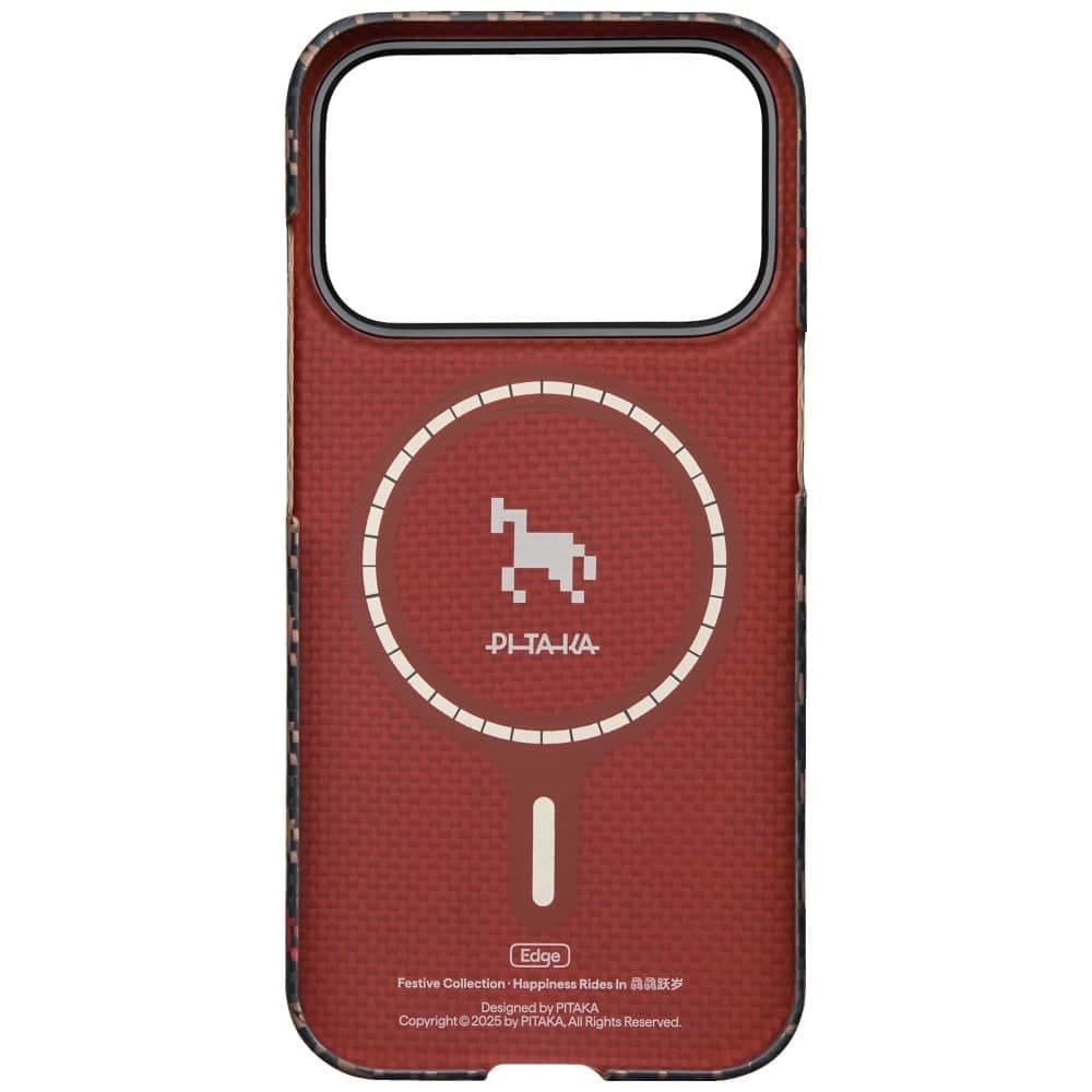 PITAKA Edge Case - θήκη για Apple iPhone 17 Pro - Διάφανο 3