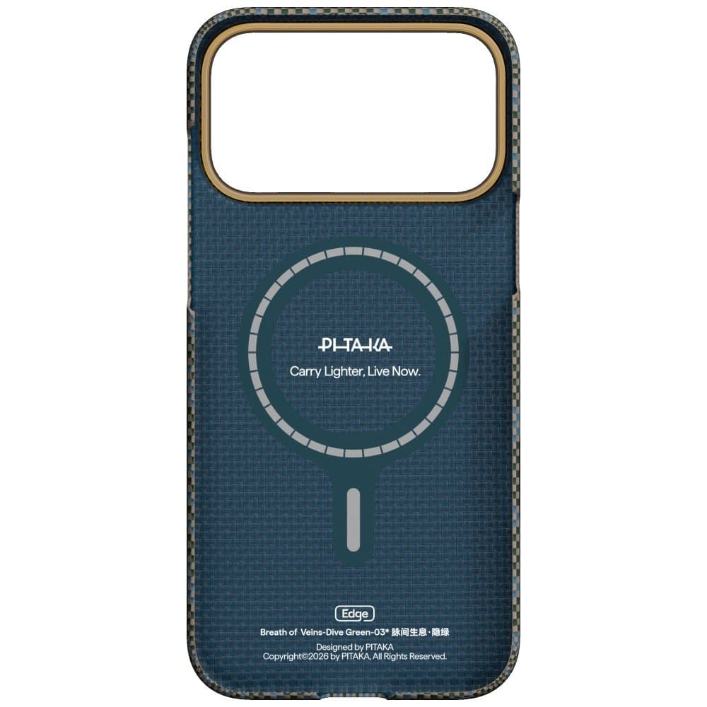 PITAKA Breath of Veins - θήκη για Apple iPhone 17 Pro Max - Διάφανο 3