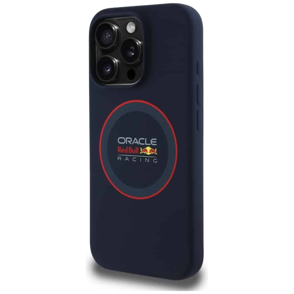 Red Bull Σιλικόνη Red Ring MagSafe - θήκη για Apple iPhone 16 Pro Max - Μπλε 2