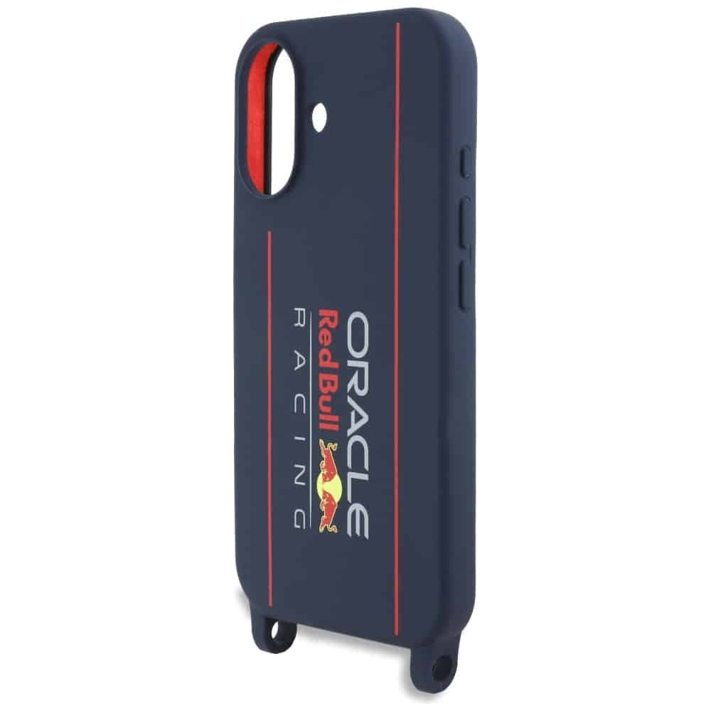 Red Bull Λουράκι σιλικόνης και κάθετο λογότυπο MagSafe - θήκη για Apple iPhone 16 - Μπλε 5