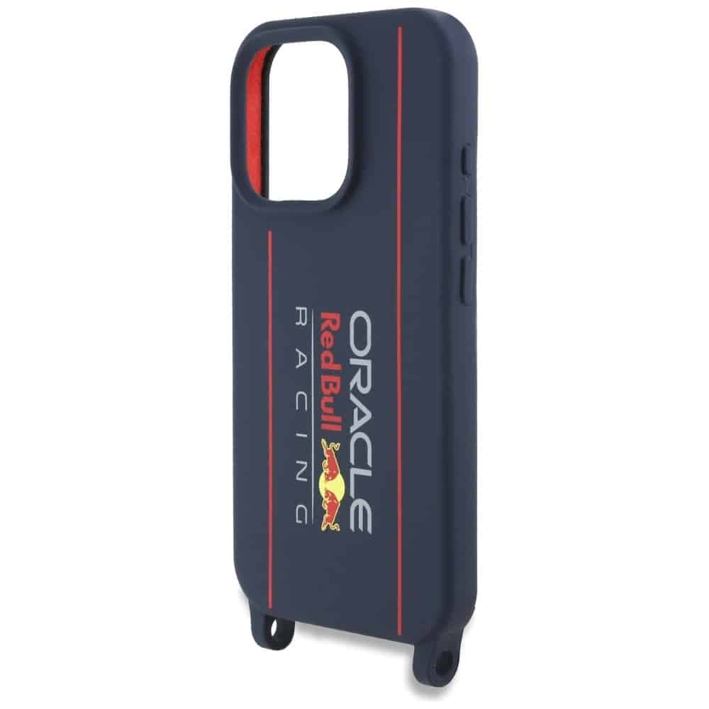 Red Bull Red Bull λουράκι σιλικόνης και κάθετο λογότυπο MagSafe - θήκη για Apple iPhone 16 Pro - Μπλε 5