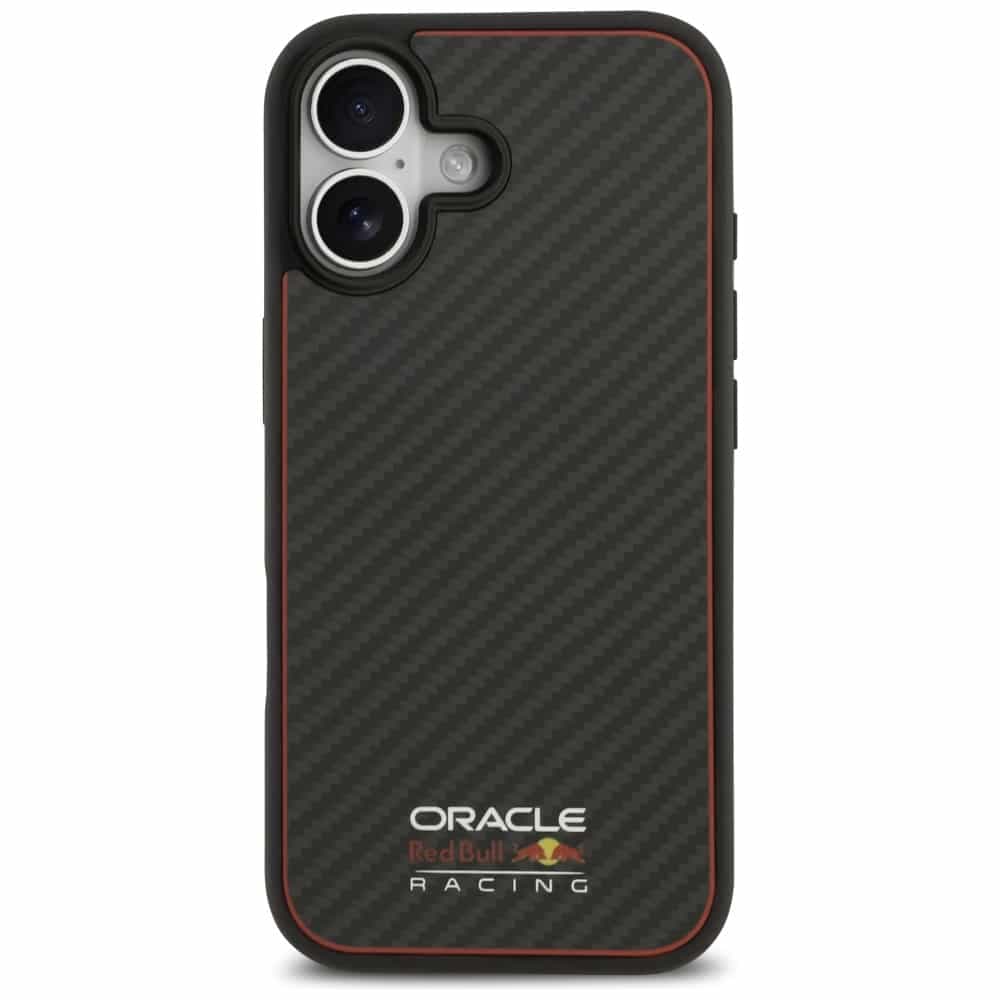 Red Bull Kevlar Logo Ματ MagSafe - θήκη για Apple iPhone 17 - Μαύρο 3