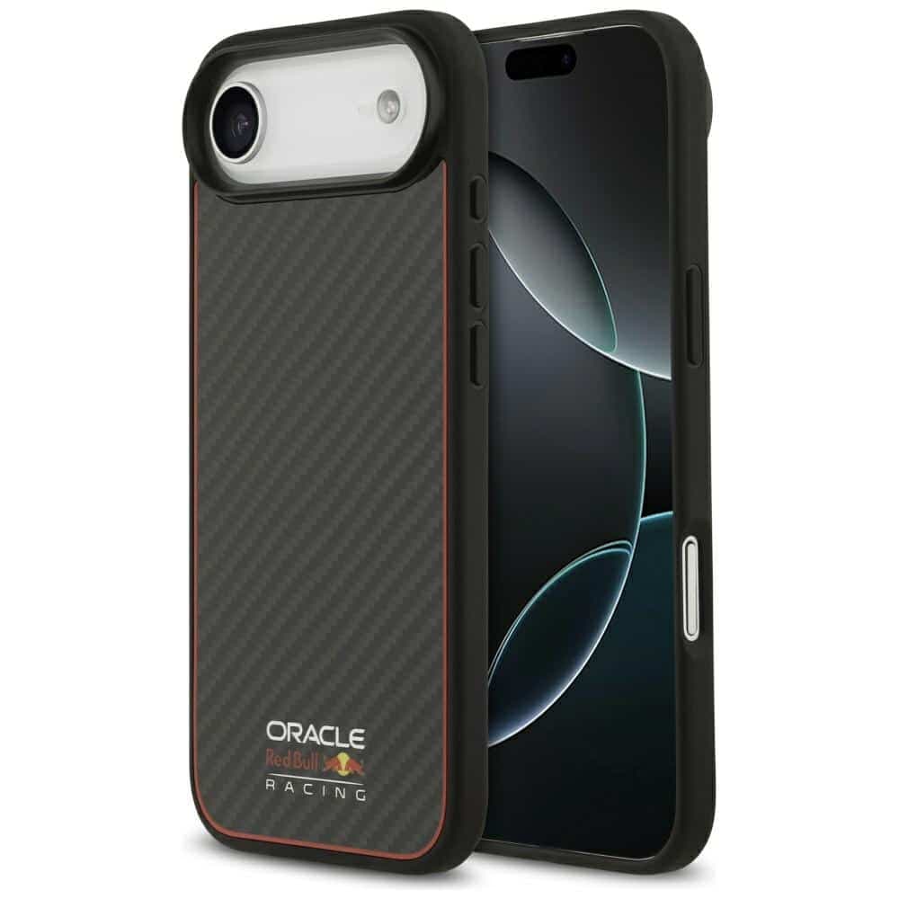 Red Bull Kevlar Logo Matt MagSafe - θήκη για Apple iPhone Air - Μαύρο