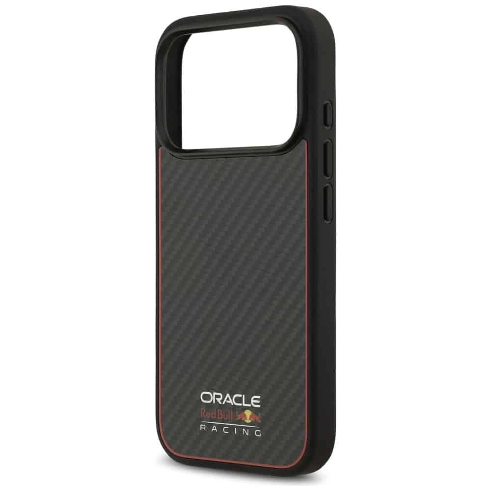 Red Bull Kevlar Logo Matt MagSafe - θήκη για Apple iPhone 17 Pro - Μαύρο 6
