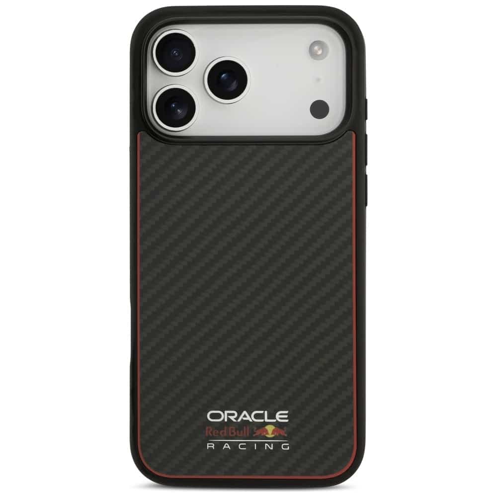 Red Bull Kevlar Logo Matt MagSafe - θήκη για Apple iPhone 17 Pro Max - Μαύρο 3